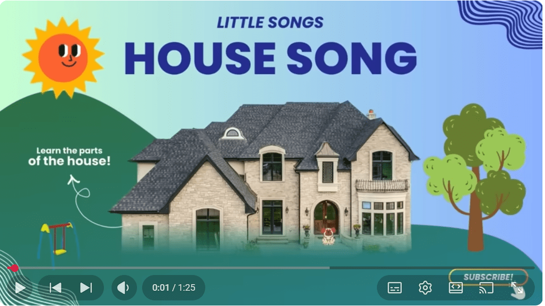 House Song / What are the parts of the house?